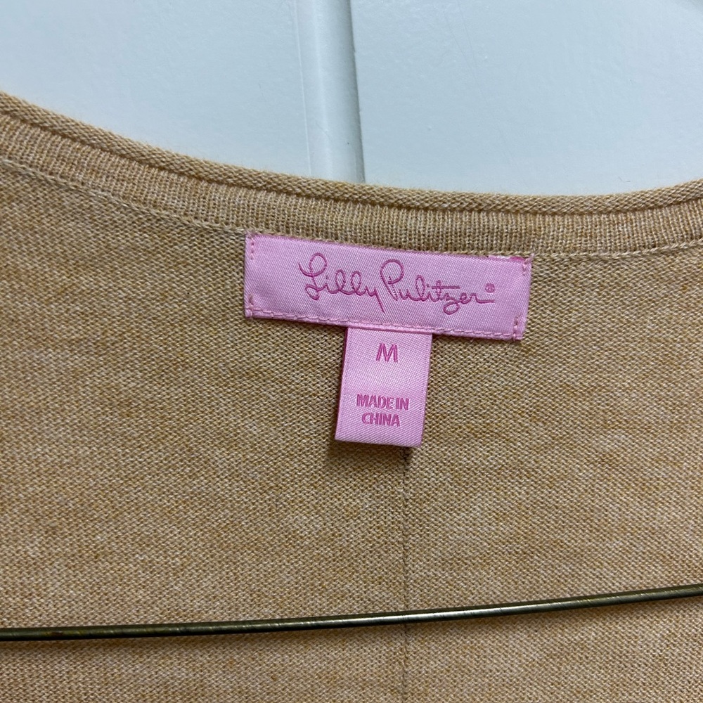 Lilly Pulitzer Tan Sweater - Picture 3 of 4